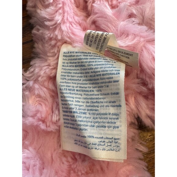 Build-A-Bear Workshop Swirls Cuddles Bear Skin 16" Pink 2009 Unstuffed BAB Paw - Picture 5 of 7